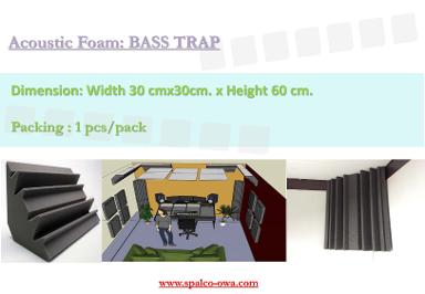 Acoustic Foam: BASS TRAP